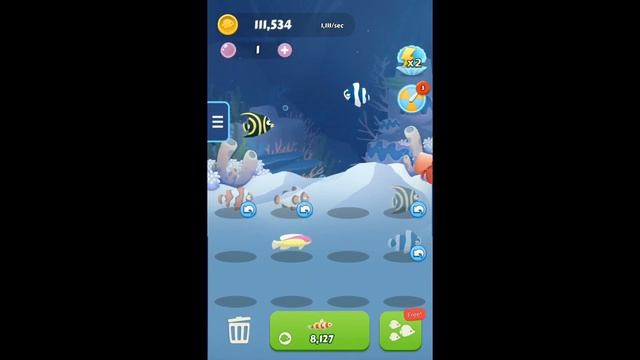 Merge Fish! - Gameplay (iOS & Android) смотреть онлайн