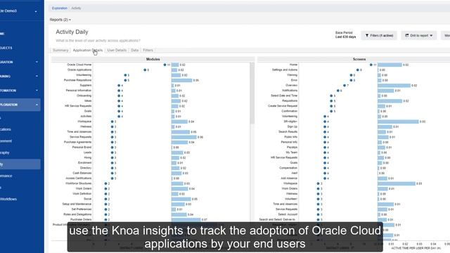 Knoa User Experience Management for Oracle Cloud – Quick Product Demo смотреть онлайн