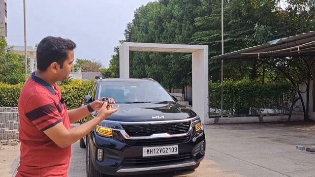 Kia Seltos Smart Key Features #kiaseltos #midsizesuv