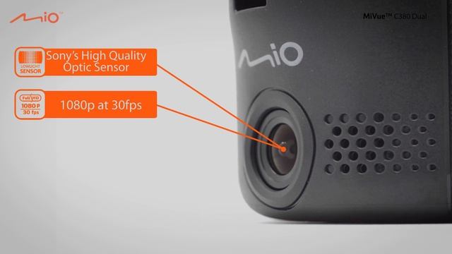 Mio MiVue™ C380 Dual Dash Camera (EN) смотреть онлайн