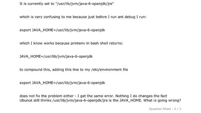 Android : Ant unable to find javac, JAVA_HOME won't set on Ubuntu смотреть онлайн
