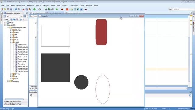 j2se109- JColorChooser - Fill Background смотреть онлайн