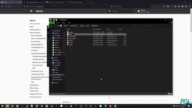 MSYS2 - Mingw64 and SDL2 Setup For C Programming on Windows смотреть онлайн
