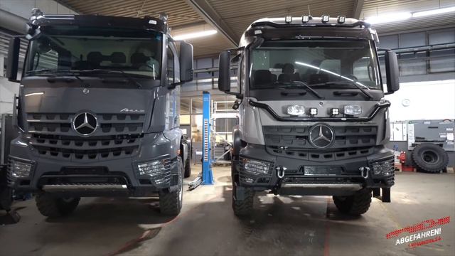 Die Qual der Wahl, Expeditionsmobil - Arocs 1835 - Vs - Arocs 1845, das Fahrerhaus by 4wheel24 смотреть онлайн