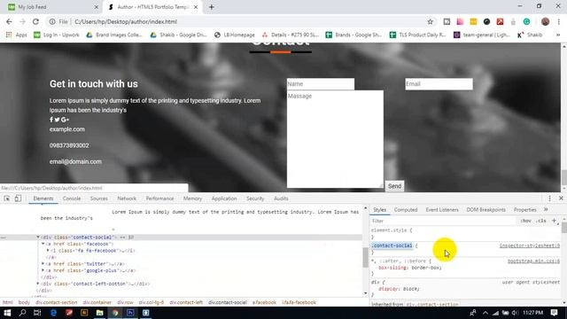 Convert PSD to HTML Template using Bootstrap 4 Tutorial in Bangla - Part 4 смотреть онлайн