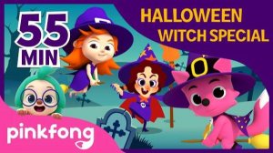 Halloween Witch Special | +Compilation | Halloween Songs | Pinkfong Songs for Children