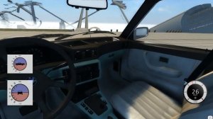 BeamNG Drive тест на прочность BMW