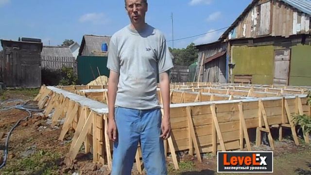 Видеоотзыв о строительстве фундамента ТИСЭ в компании LevelEx смотреть онлайн