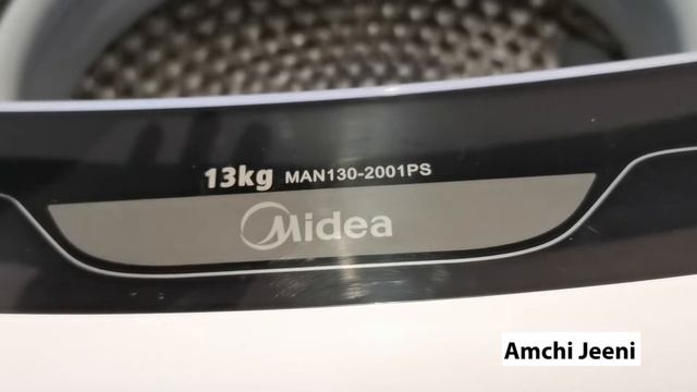 Midea 13kg Top Load Automatic Washing Machine MAN130-2001PS. смотреть онлайн