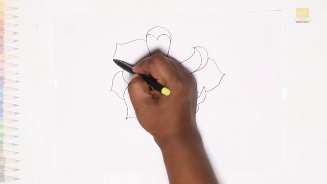 Magnolia Flower drawing | How to draw Magnolia Flower step by step | Flower drawing tutorials| #art смотреть онлайн