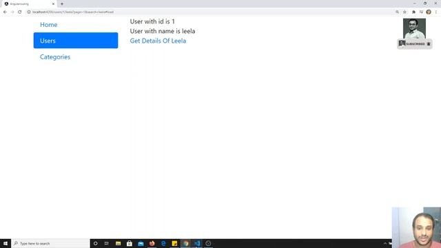 52. Passing Query Parameters and Fragments to the Url Route with the Template and Program in Angula смотреть онлайн