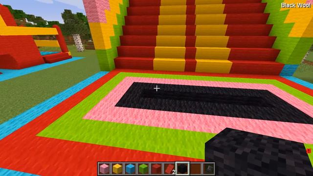Minecraft Battle: NOOB vs PRO vs HACKER vs GOD BOUNCY CASTLE HOUSE BASE BUILD CHALLENGE in Minecraf смотреть онлайн