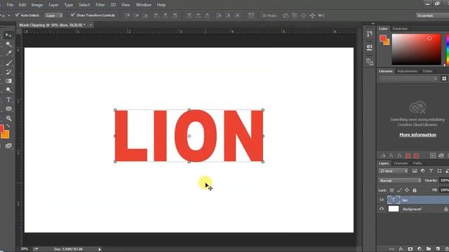 Clipping Mask - Adobe Photoshop - Hindi/Urdu смотреть онлайн