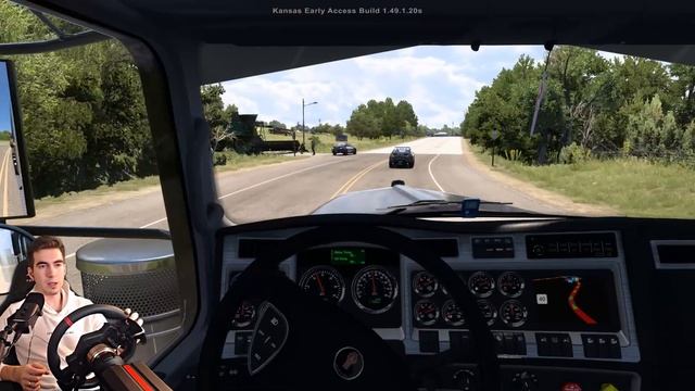 ДОСТАВКА 43-ТОННОГО САМОСВАЛА ПО НОВОМУ DLC — American Truck Simulator: Kansas (1.49.1.20s) [#41] смотреть онлайн
