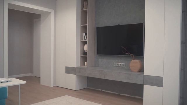 СВЕТЛАЯ, уютная квартира 91,4 м2 С РАЗБОРОМ ПЛАНИРОВКИ, часть 1: Прихожая и Кухня-гостиная. РМ #2 смотреть онлайн