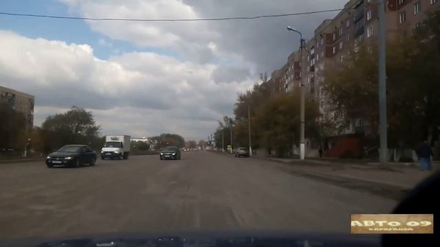 КАРАГАНДА Авто прогулка по ул Карла Маркса и ул Бабушкина смотреть онлайн