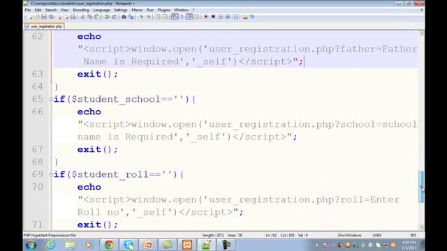 Student Registration System in PHP/MySQL with Admin Panel in Urdu/Hindi 4/15 смотреть онлайн