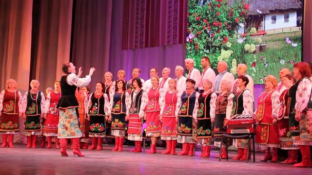 Хор украинской песни "Червона калина" (РнД). Реве та стогне Днiпр широкий (30.03.2013) смотреть онлайн