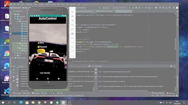carcontrol app androidstudio/arduino смотреть онлайн
