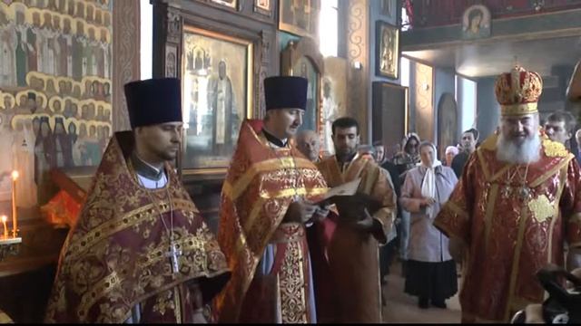 Божественная литургия в пятницу Светлой Седмицы в храме Рождества Пресвятой Богородицы смотреть онлайн