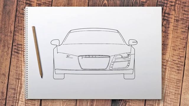 How to Draw an Audi R8 (Type 42) смотреть онлайн