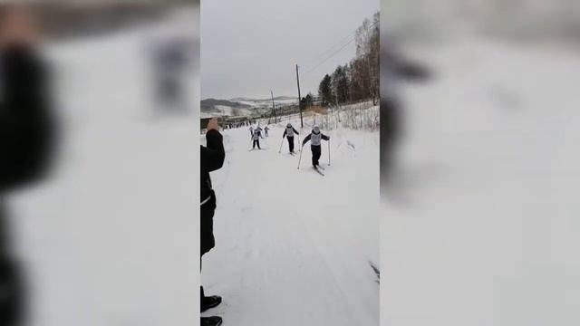 "Лыжня России" смотреть онлайн