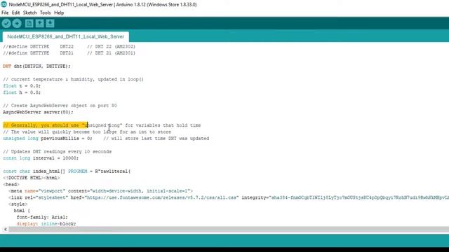 NodeMCU ESP8266 Monitoring DHT11/ DHT22 Temperature and Humidity with Local Web Server смотреть онлайн
