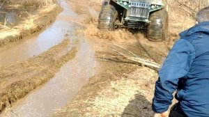 Сравнение колесного и гусеничного вездехода "Добрыня".Часть 2.