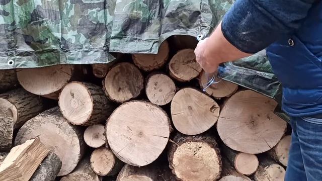 Как Накрыть Дрова? САМЫЙ ЛУЧШИЙ СПОСОБ Закрепить Укрывной Материал Так Чтобы НЕ СДУЛО ВЕТРОМ ! смотреть онлайн