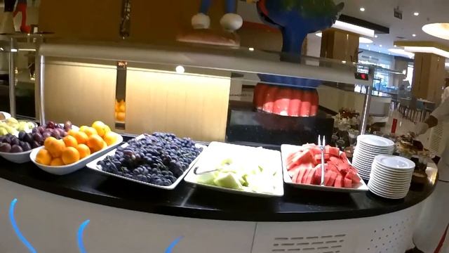 ОБЕД в отеле Asia Beach Resort & Spa Hotel 5* Обзор ресторана. Шведский стол. Алания. Турция. смотреть онлайн