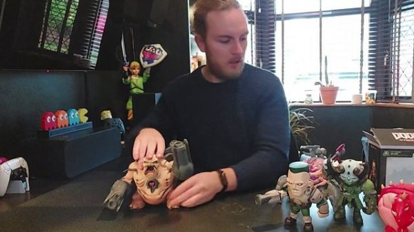 Numskull Doom Eternal Figure Haul - Unboxing With Mystery Figure