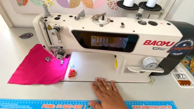 Maquina de Costura Industrial - Baoyu GT280 смотреть онлайн
