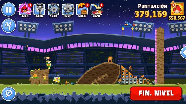 Angry Birds Friends Level 3 Tournament 881 Highscore POWER-UP walkthrough смотреть онлайн