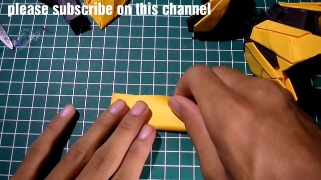 #origami#kirigami#origamirobot Paper Robot (origami Pieces)