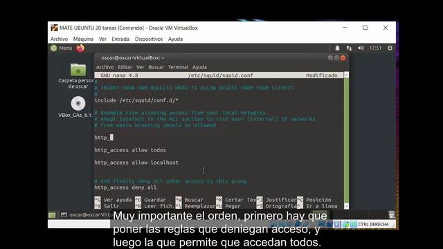 Denegar acceso dominios con Squid смотреть онлайн