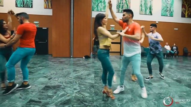 Hector Acosta el torito - bachata workshop / Grupo Esencia Madrid / bachatart 2018 смотреть онлайн