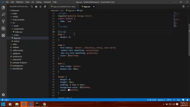 Pwa Con Vue JS Y Firebase, Creación de un Sistema Servicios (Instalar material design lite) Curso # смотреть онлайн