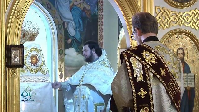 Божественная Литургия в храме иконы Божией Матери "Всех скорбящих Радосте" г.Одесса. смотреть онлайн