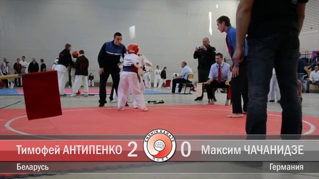 Антипенко Тимофей на Чемпионате Европы по Эншин каратэ 2014 смотреть онлайн