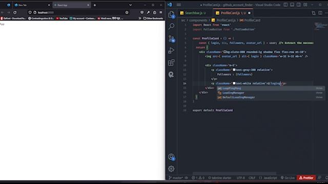 Building a Dynamic GitHub API Project using React from Scratch! | Full Tutorial. смотреть онлайн