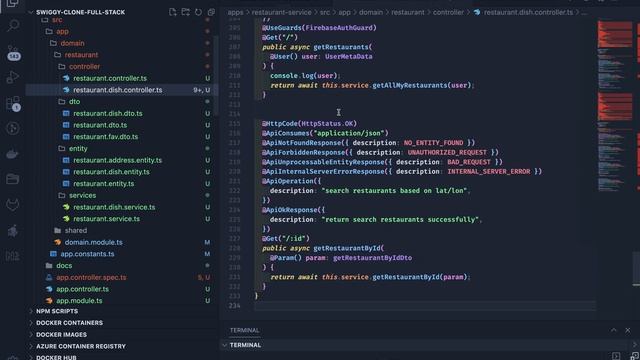 Swiggy Clone App Building Restaurant Service APIs #59 #nestjs смотреть онлайн