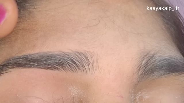 Clean eyebro threading कैसे करें || part-53 || left eyebrow threading || beginners tutorial смотреть онлайн