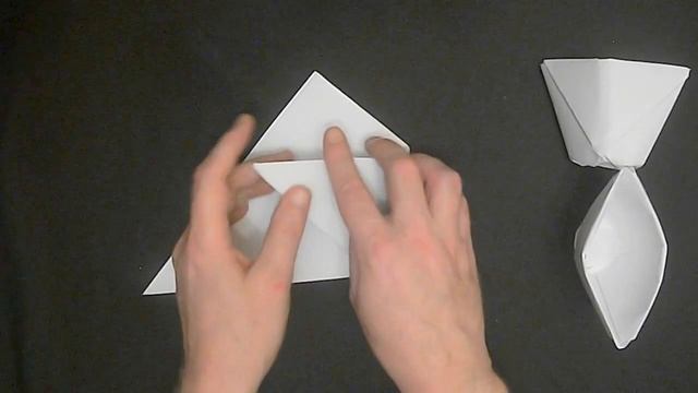 How to make a quick origami GLASS from A4 paper смотреть онлайн