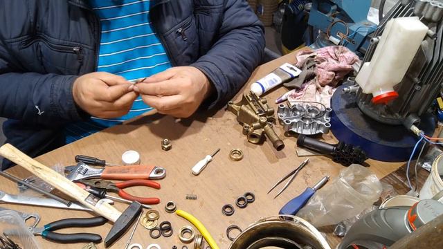 Ремонт Karcher HD 650. Дефектовка и сборка.