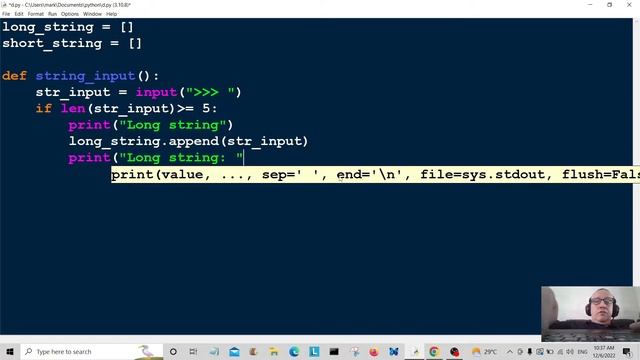 Python Beginners Fun Code Examples - String Length & List Functions 2022 смотреть онлайн