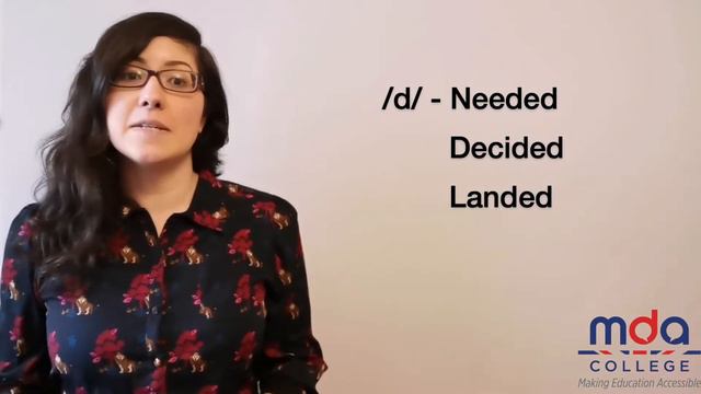 Learn English: Pronunciation in past simple: /t/, /d/ and /id/ смотреть онлайн