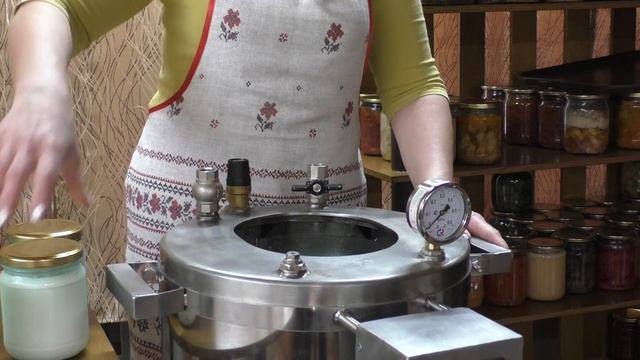 Калина пареная и молоко топлёное в автоклаве НЕФОР. смотреть онлайн