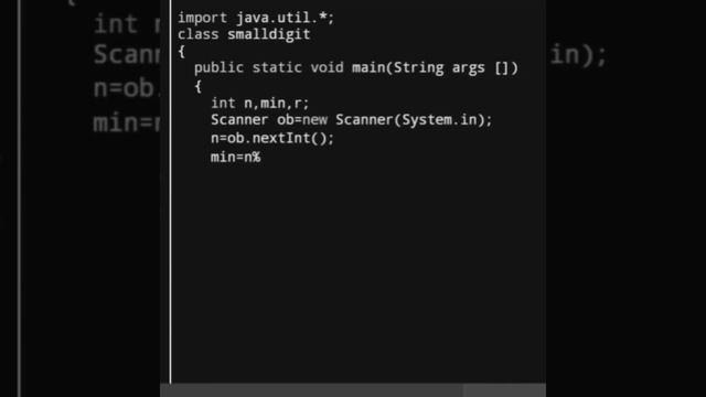ll How to find smallest digit in java programming ll Mr. coder. смотреть онлайн
