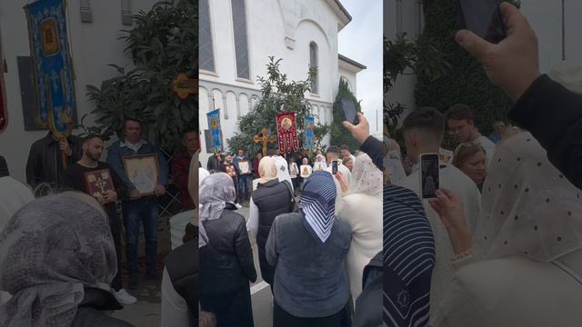 Освящение воды на Крещение в Спасо-Преображенском Соборе в Лос Анджелесе #православнаяамерика смотреть онлайн