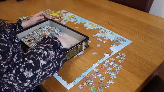CATCH OF THE DAY MISSING PIECE!! WASGIJ 999 PIECES TIMELAPSE смотреть онлайн
